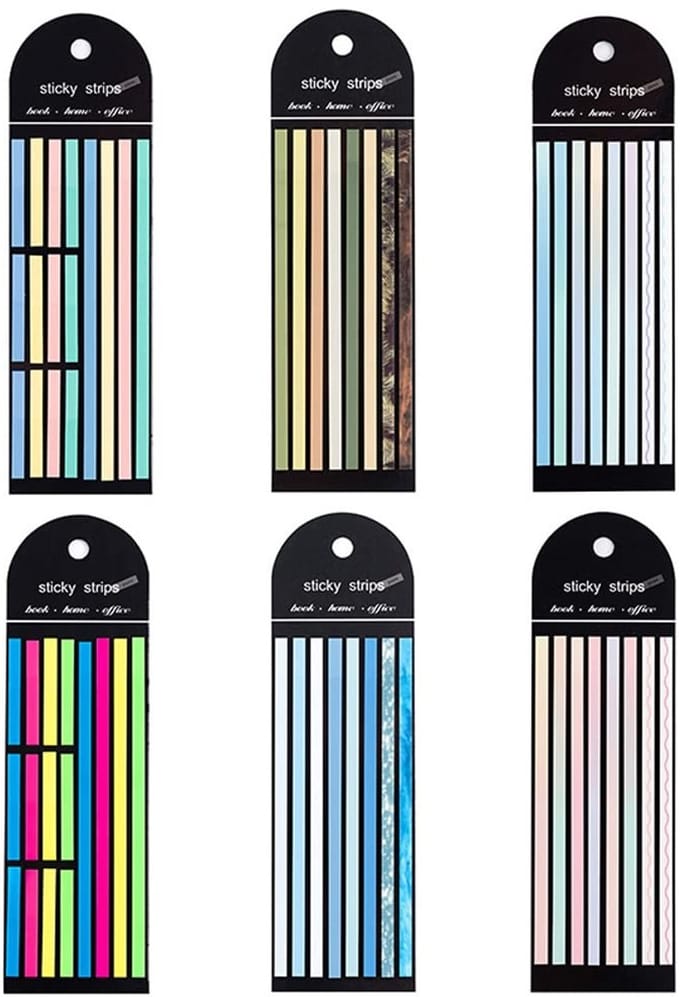 MTTProducts - Highlighters - Fluorescerend - Translucent - Macaron Neon Gradient - Index Tabs - Ideaal voor studie en werk