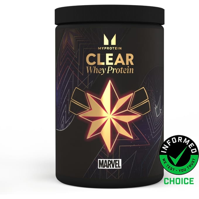 Clear Whey Isolate - 500g - 20servings - Captain Marvel - Orange, Mango & Tropical