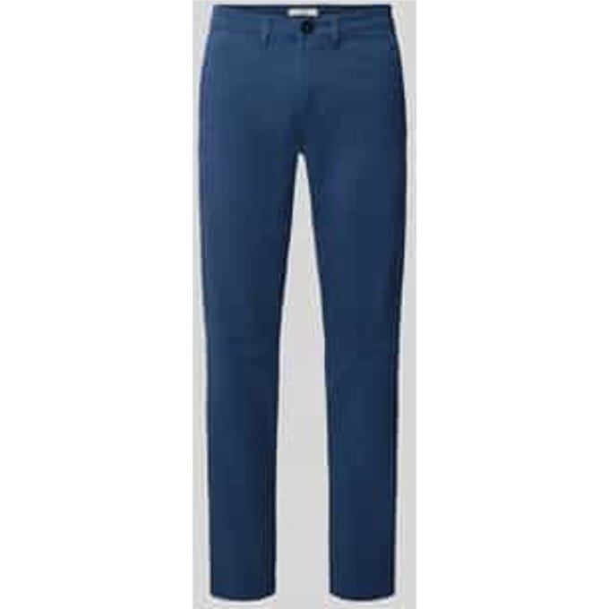 slim fit chino van katoenmix model 'GABARDINE'