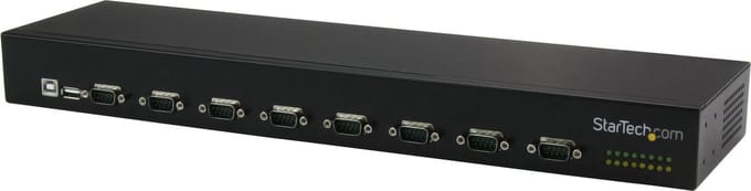 StarTech.com 8 Port USB Aan Serial adapter Hub - USB Aan RS232 Daisy Chain