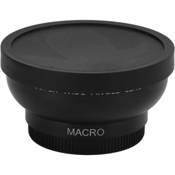 43mm 0.45X Groothoeklens Legering en Optisch Glas voor 43MM Filterdiameter Cameraobjectieven gray