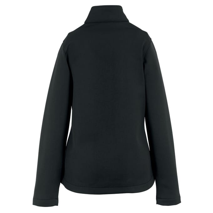 Russell Dames/Dames Slim Soft Shell Jasje (Zwart)