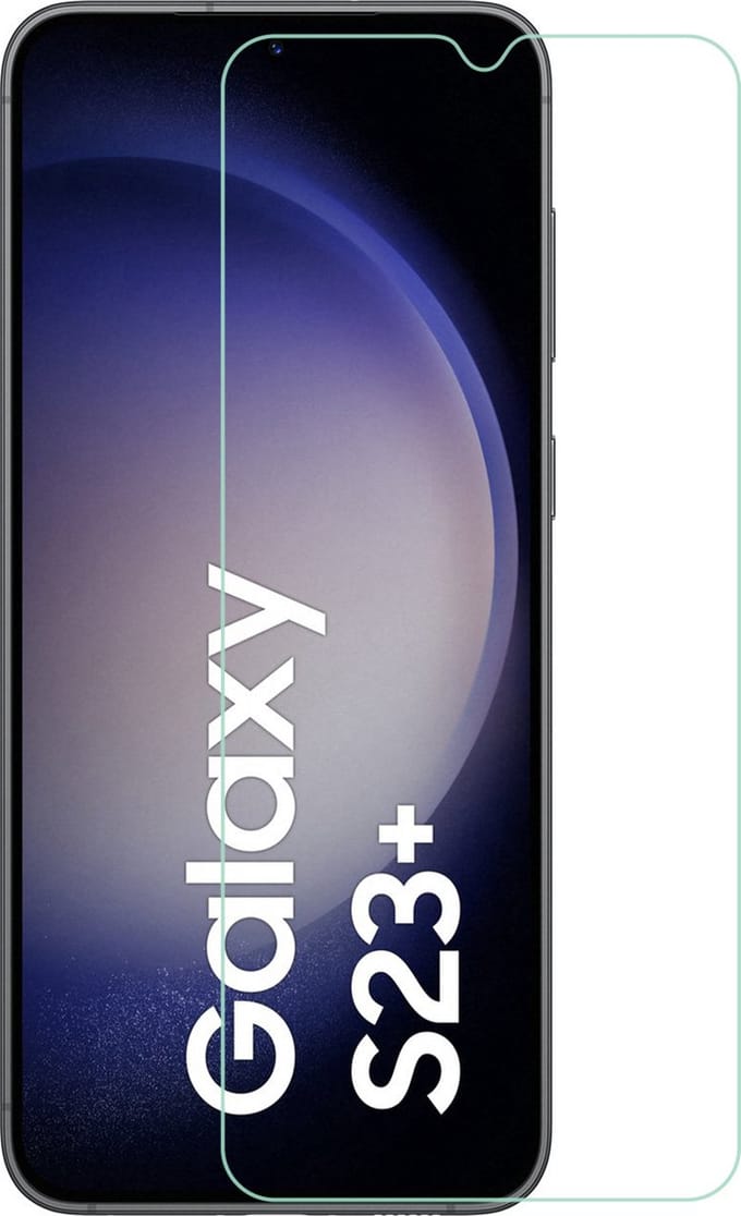 BixB screenprotector Geschikt voor Samsung Galaxy S23 Plus gehard glas tempered glass bescherming