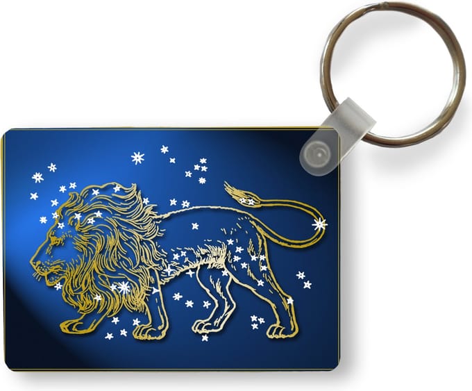 Sleutelhanger - Sterrenbeeld - Leeuw - Sterren - Uitdeelcadeautjes - Plastic