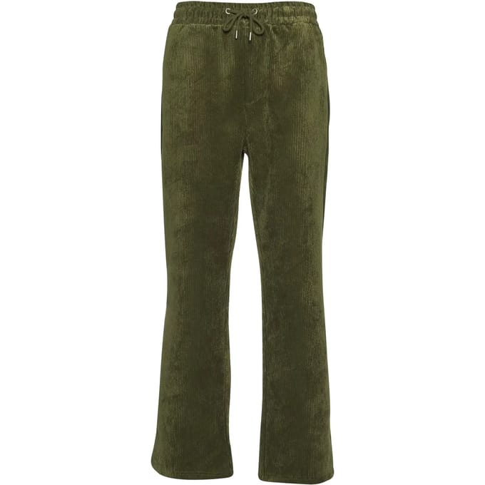 DEF - Cord Heren joggingbroek - XL - Olijfgroen