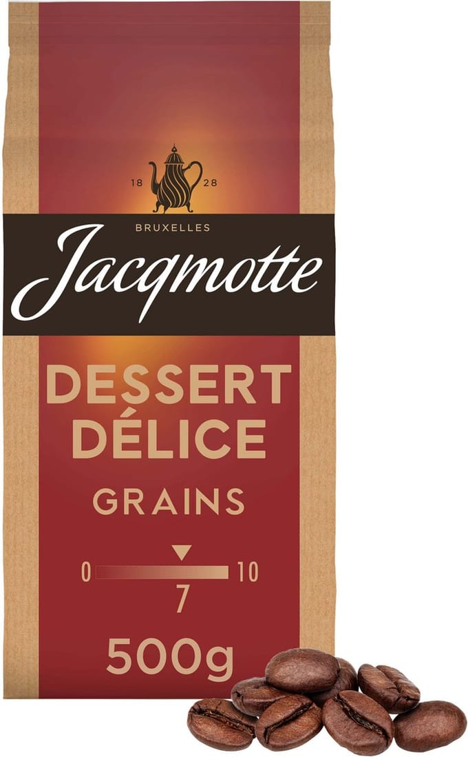 Jacqmotte Dessert Delice Beans 500g x6