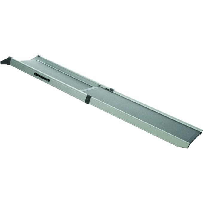 Trixie Telescope ramp aluminium/plastic/sandpaper 43 × 100-180 cm 5.8 kg Grijs