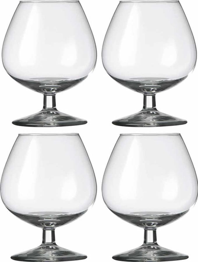 4x Whiskyglazen transparant 800 ml Specials