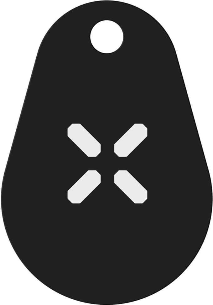 Black X NFC tags zwart set van 4 stuks