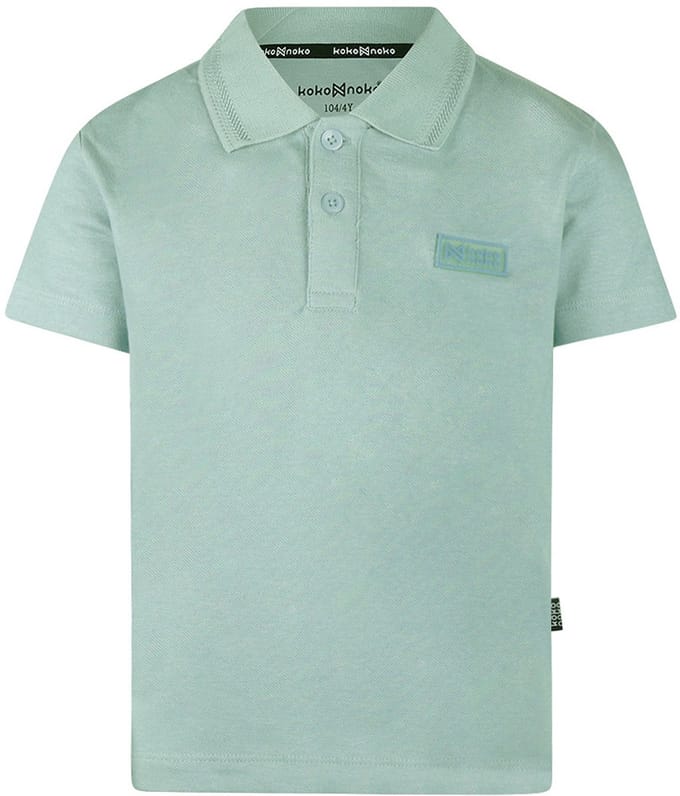 Koko Noko Jongens Poloshirt - Lichtblauw
