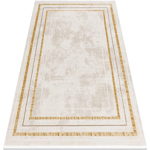 Kleden Rugsx Modern tapijt DUKE 51523 crème / goud 80x150 cm