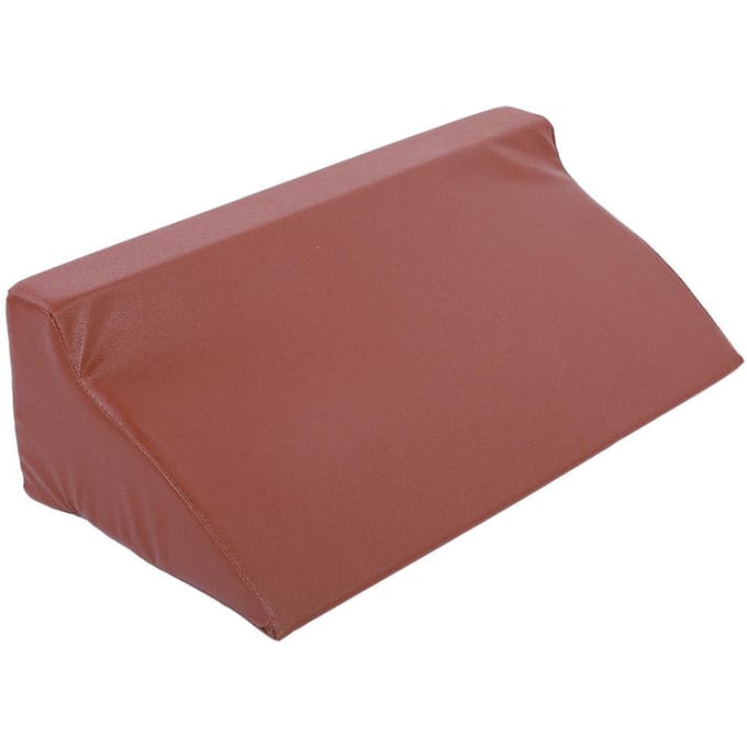 PU Leer Schuim Wig Kussen Beenverhoging Rug Lendensteun Kussen gray