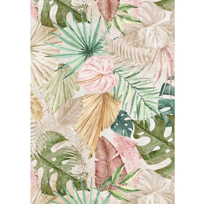 Transparant papier "Boho"