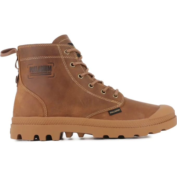 palladium - PAMPA ZIP LTH LEGACY - Vrije tijd half-hoogHeren veterschoenHeren sneakers - Kleur: Cognac - Maat: 43