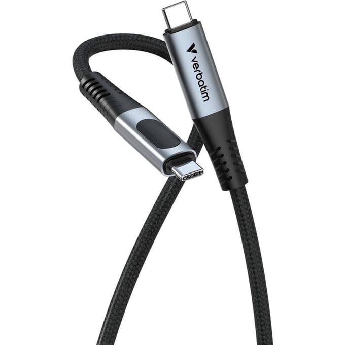 Verbatim Mobiele telefoon Kabel [1x USB 4 stekker - 1x USB 4 stekker] 1.2 m USB-C 4