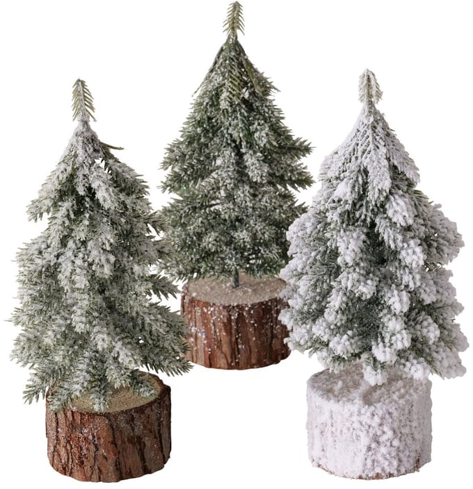 B./2 3-delige set decoratieve kerstboom Senja - 2027155