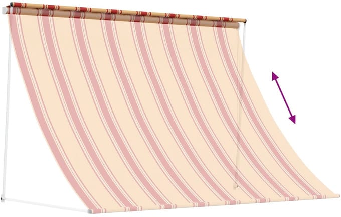 vidaXL - Zonnescherm - Multikleur - 150 - x - 150 - cm