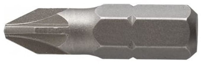 LUN FIX - Bit Enkel Schroef - Zeskant Schacht - 25mm - PZ2 - Schroevendraaier Bits