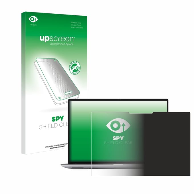 upscreen - privacy screenprotector voor Dell Precision 5480 Touch - Folie Beschermfolie Blauwlichtfilter