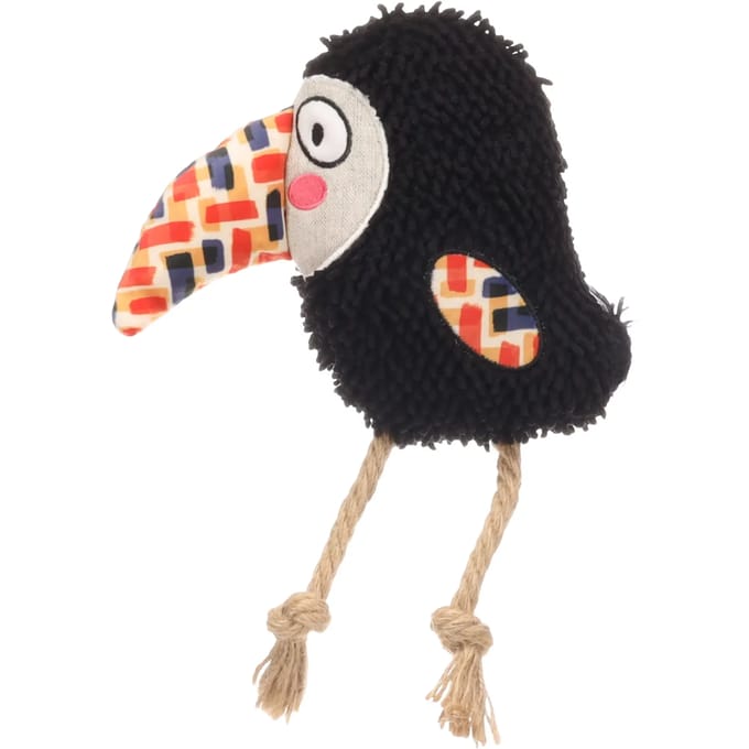 Hondenspeelgoed vogel Flamingo Saffia