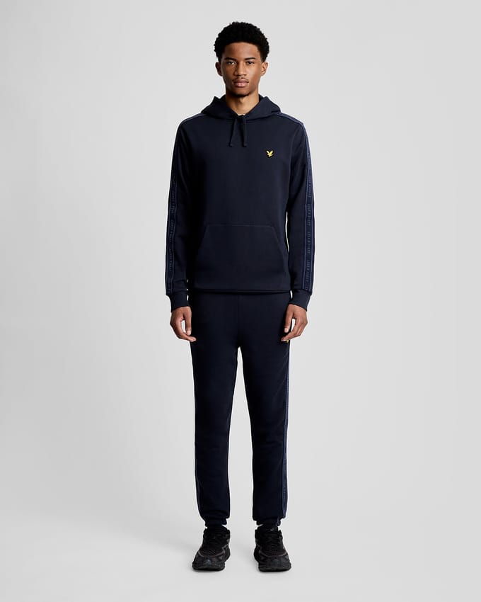 Hoodie Lyle & Scott Jacquard Tape