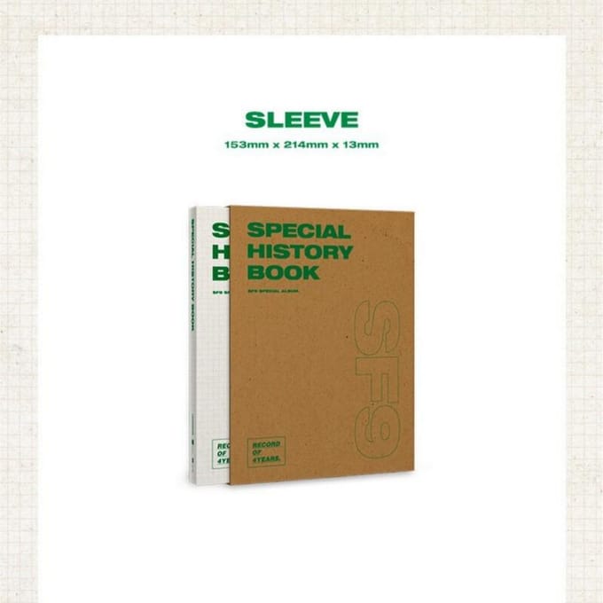 Album spécial SF9 [LIVRE SPÉCIAL HISTOIRE] 1EA white