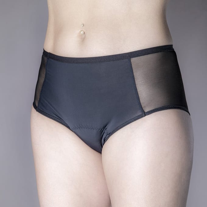 Yuuki menstrual Panties - menstruatieondergoed - zwart - M