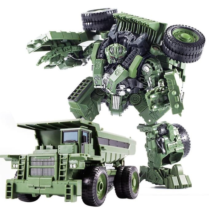 AOYI 8 in 1 BMB Transformatie Speelgoed KO Studio Series SS Devastator Coole Actiefiguur Kind Film Auto Robot Bouwmodel Duurzaam Cadeau gray