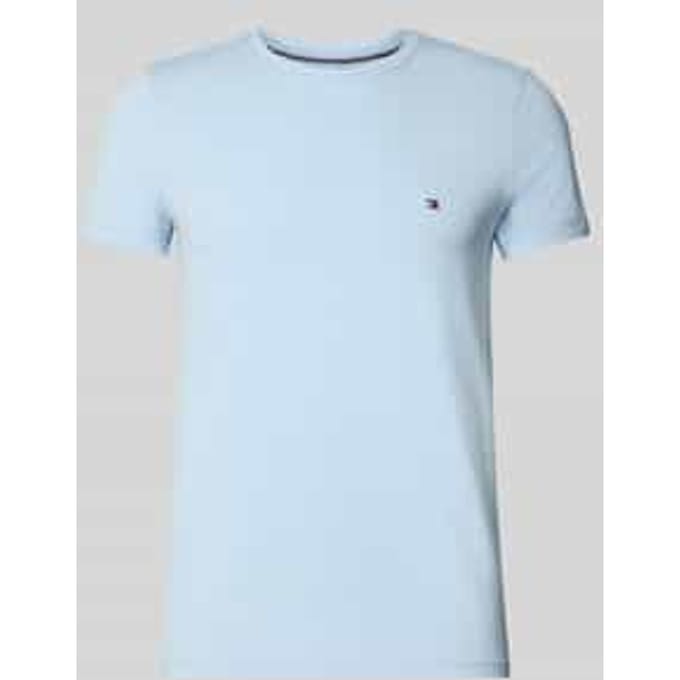Slim Fit T-shirt van katoenmix
