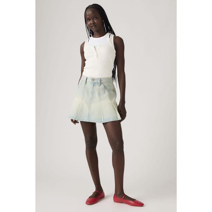 Levi's Pleated Mini Skirt Taglia: W26 | Minigonne Outlet | Donna