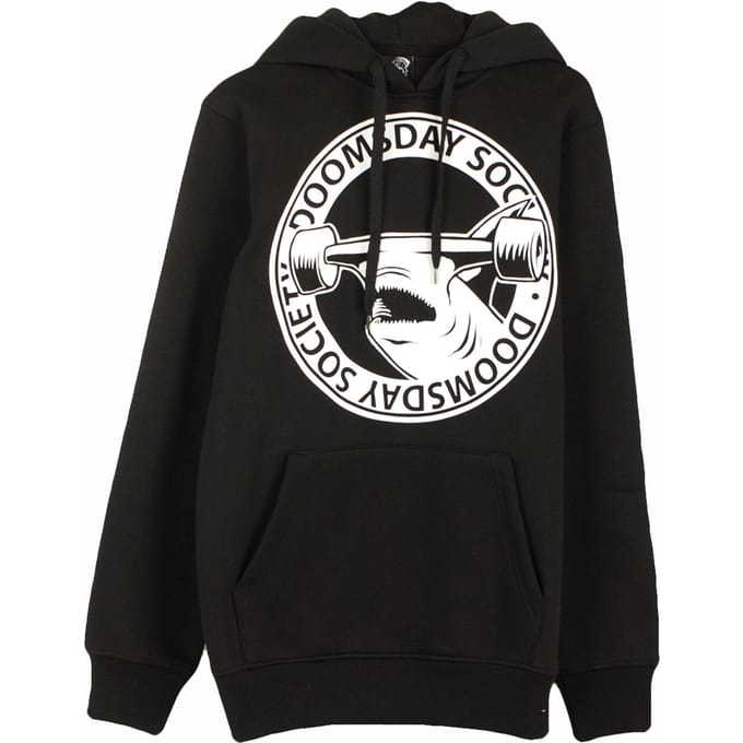 Hammerhead Herenhoodie Zwart/wit