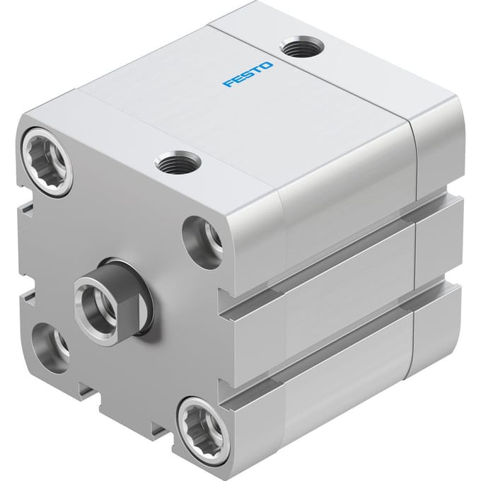 Festo Compacte Cilinder 50mm Boring 25mm Slag ISO 21287 Dubbelwerkend - 572685 - P2BRY