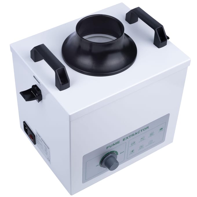 Rosfix Rookafzuiger XL100 ProFilter - 100 W, 200 M³/h - 3-Traps HEPA+Koolstoffilter, Zuigslang 77 cm
