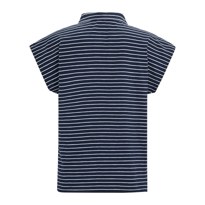 Regatta Dames/Dames Lorana T-Shirt (Marine, Wit)