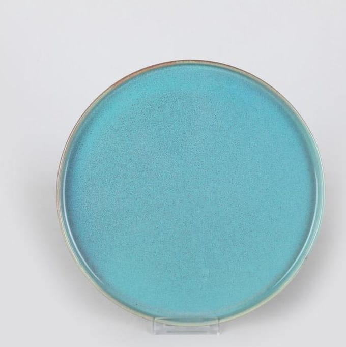 Inspire Laguna Set 6 Plat bord 27XH2CM Blauw Stoneware 621916