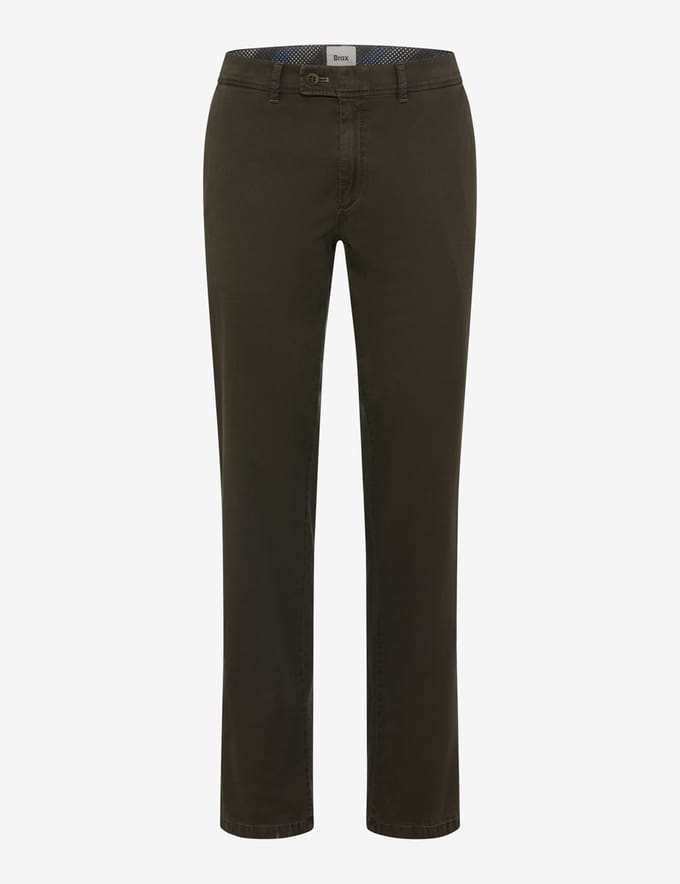 Brax Heren Chino  Style EVANS OLIVE Groen Olijf, groen - olijf, maat 30