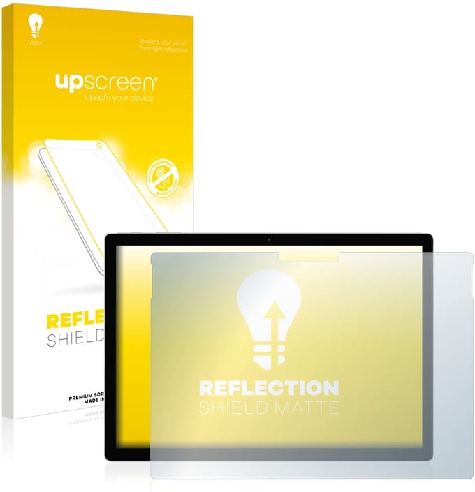 upscreen - Screenprotector voor Microsoft Surface Book 2 13.5" - Folie Beschermfolie anti glare matte