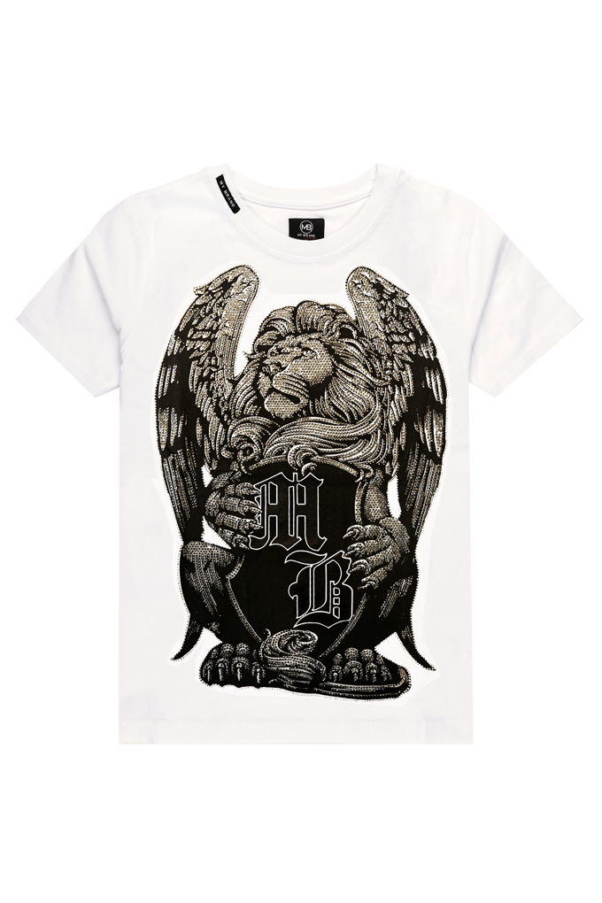 Lion Wings T-Shirt | WHITE - WHITE / 3