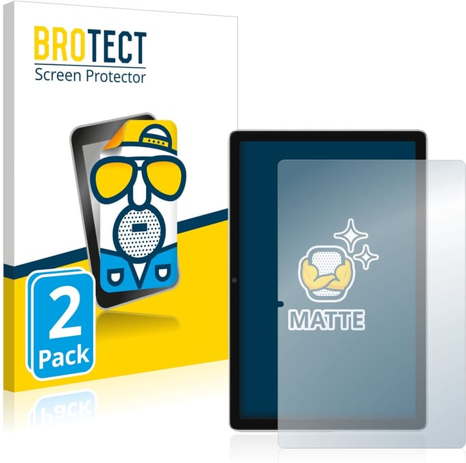 BROTECT - Screenprotector voor Blackview Tab 13 - Folie Beschermfolie matte 2 Stuks