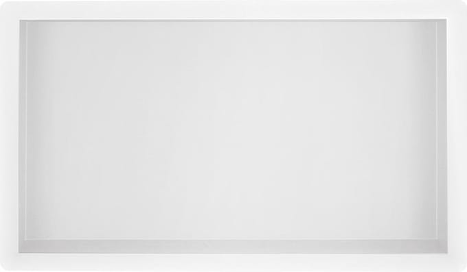 Wiesbaden Demis inbouwnis 30 x 60 x 10 cm mat wit