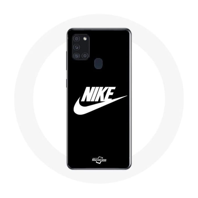 Coque - Maniacase - Galaxy A21S - Nike Logo - Souple - Noir et Blanc blanc