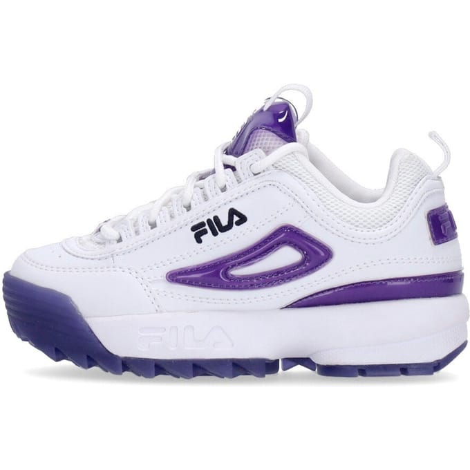 Lage schoen Child Disruptor T Kids Wit/prisma Violet