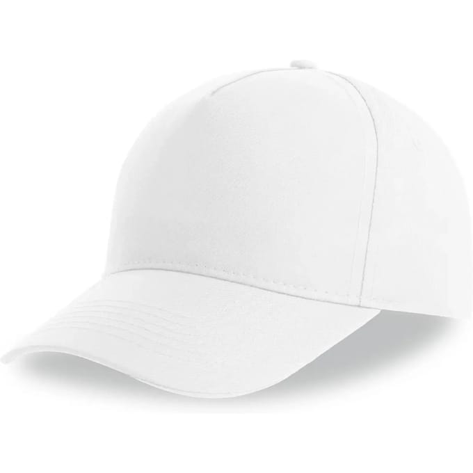 Atlantis Headwear Kid Recy Five Cap Recycled AT428 - White - One size