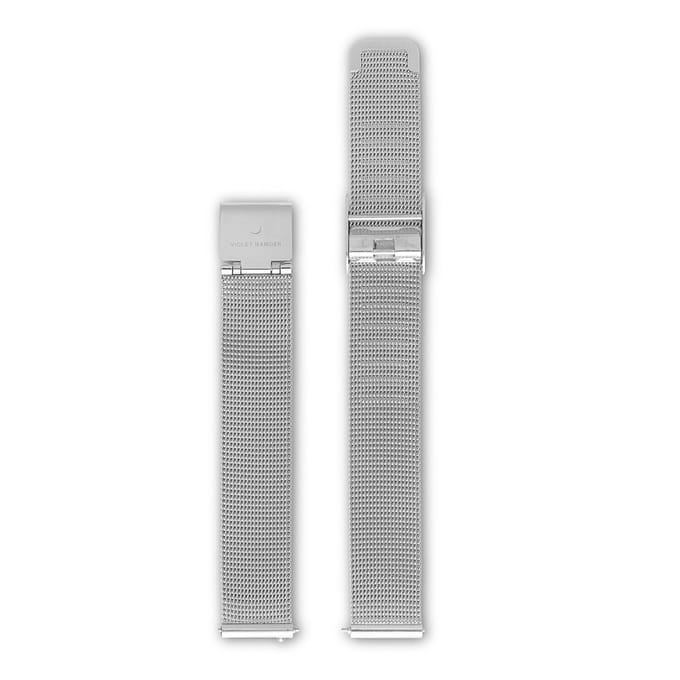 Violet Hamden Strap 12mm Moonlight Silver  -