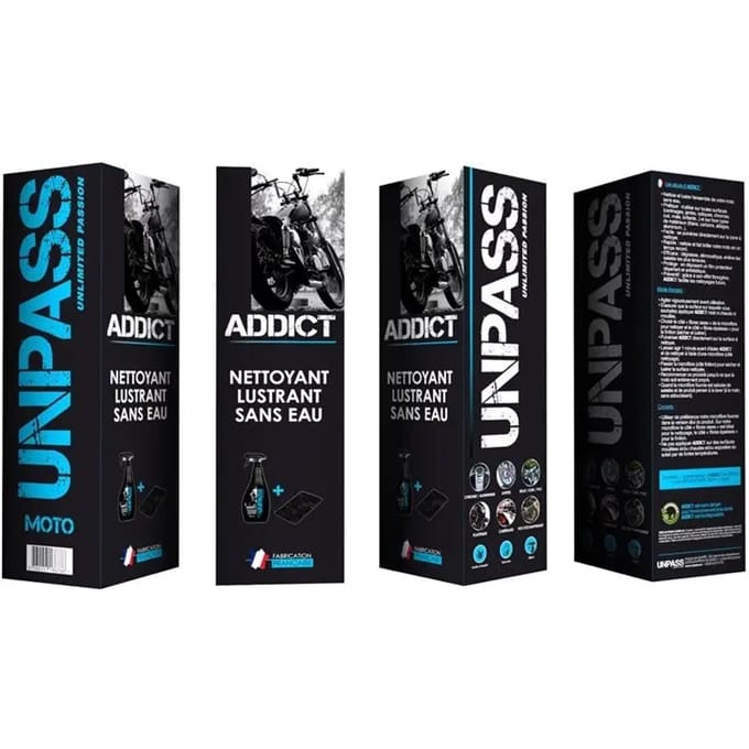 Waterloze motorreiniger spray UNPASS Addict