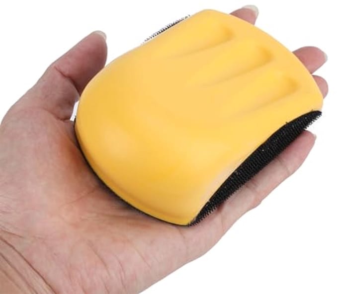 Dailygoody - Hand Schuurblok - Ergonomisch - 5 inch - Polishing Disc