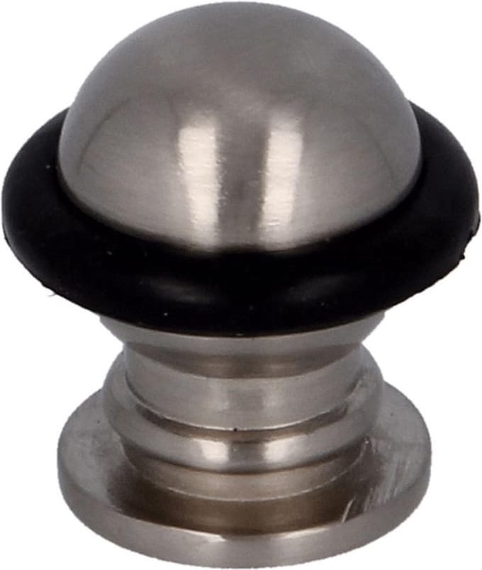 Deurstopper - nikkel 22x30mm