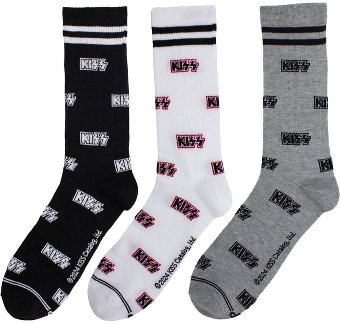 Kiss - Logos Sokken - Multicolours