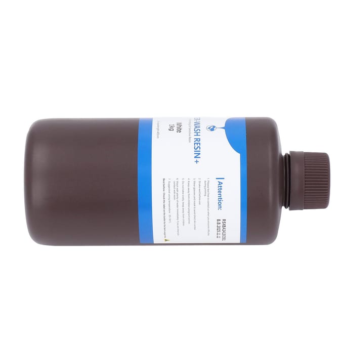 3D-printhars, gietbaar, waterafwasbaar, UV-uithardend, hoge resolutie, 80 Shore-hardheid, 1 kg verbruiksartikelen black