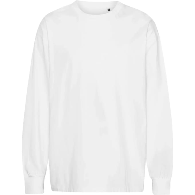 Neutral Oversized LS T-Shirt NET60050 - White - M